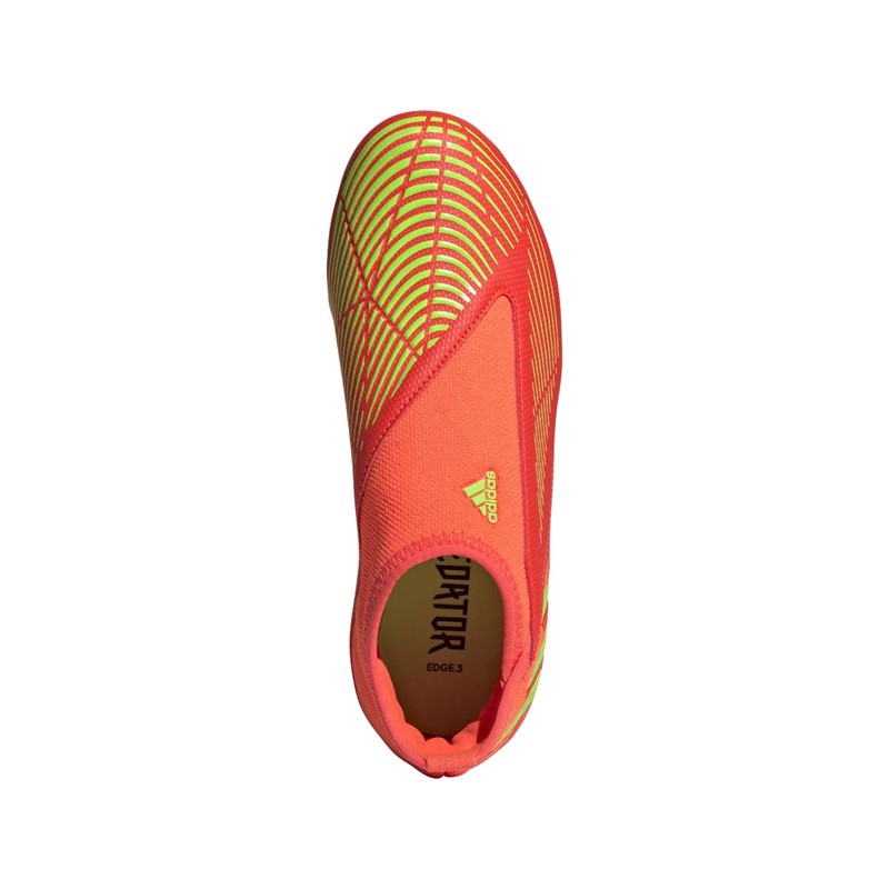 adidas Jungen Predator Edge.3 less FG Firm Ground Fussballschuhe Rot