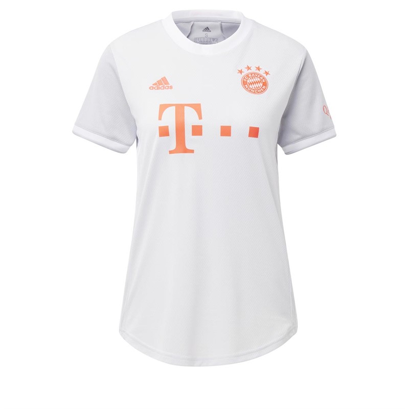 adidas Dame FCB FC Bayern Munich Away Fodboldtrøjer Grå