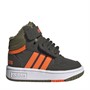 adidas Baskets Montantes Infant Hoops Mid AC Garçon Vert