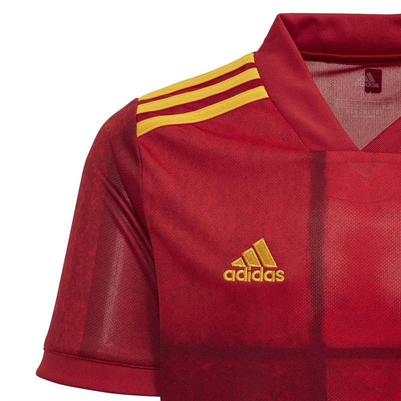 adidas Dziecięce FEF Spain Home Koszulki Futbolowe Czerwony