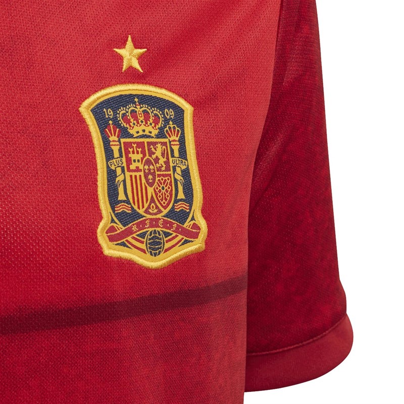 adidas Dziecięce FEF Spain Home Koszulki Futbolowe Czerwony