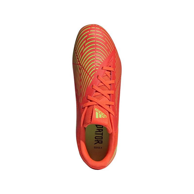 adidas Chaussures de Foot Predator Edge.4 IN Indoor Sala Homme Rouge
