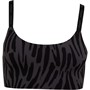 adidas Brassière de sport Sport Micro Cut Free Logo Printed Scoop Lounge Femme Noir