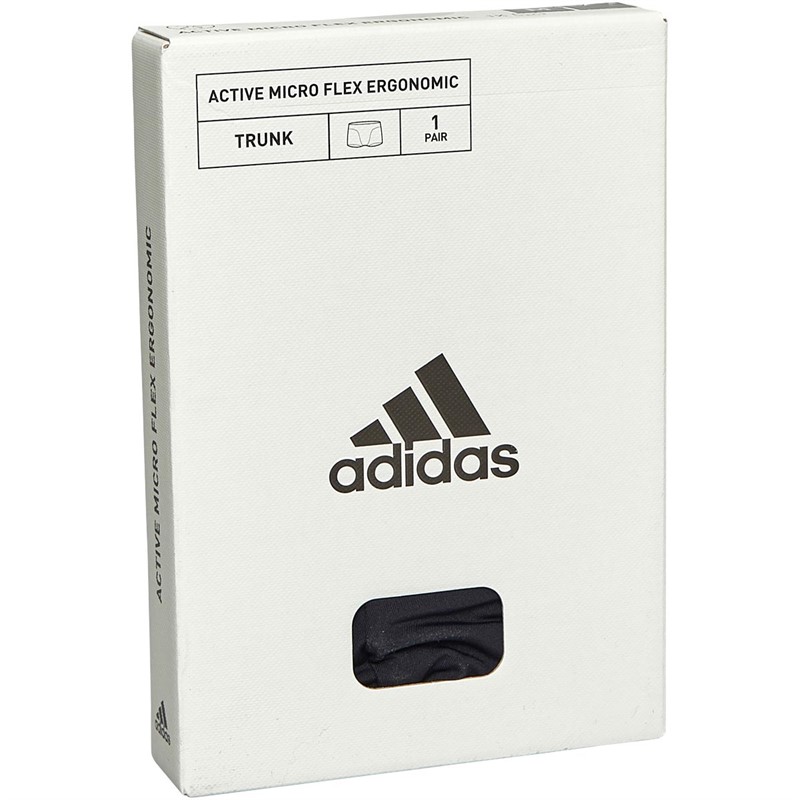 adidas Mens Active Ergonomic Performance Trunks Black