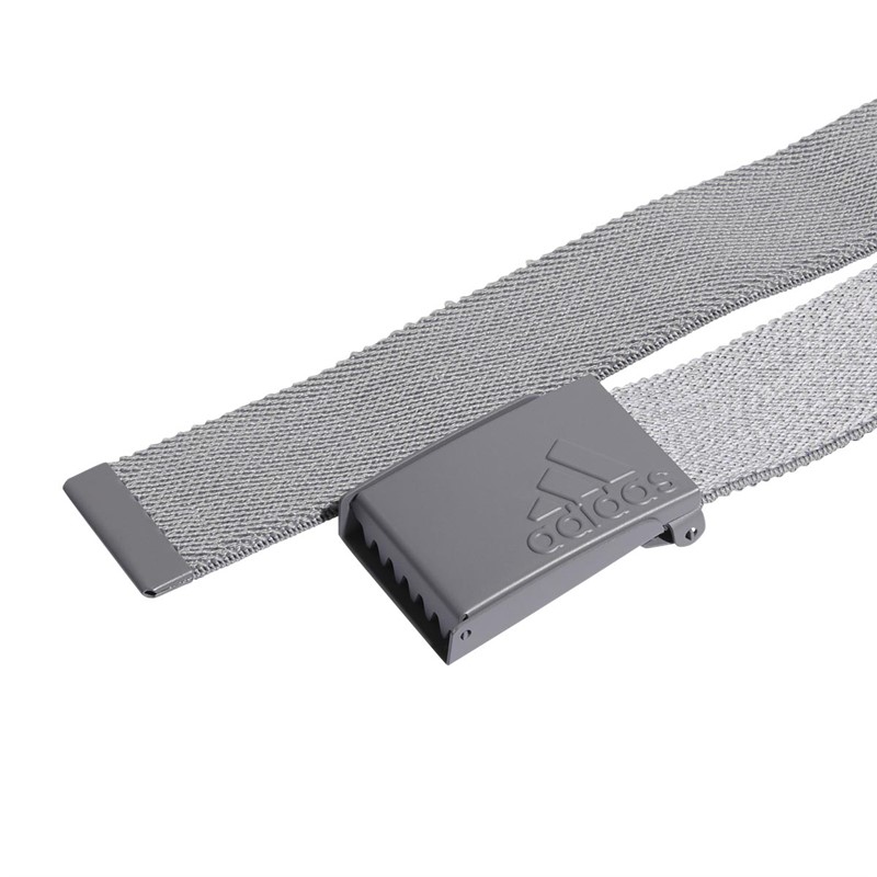 Buy adidas Mens Heather Stretch Reversible Golf Belt Grey Three