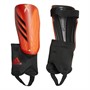 adidas Mens X Match Shin Guards Solar Red/White/Solar Yellow/Black
