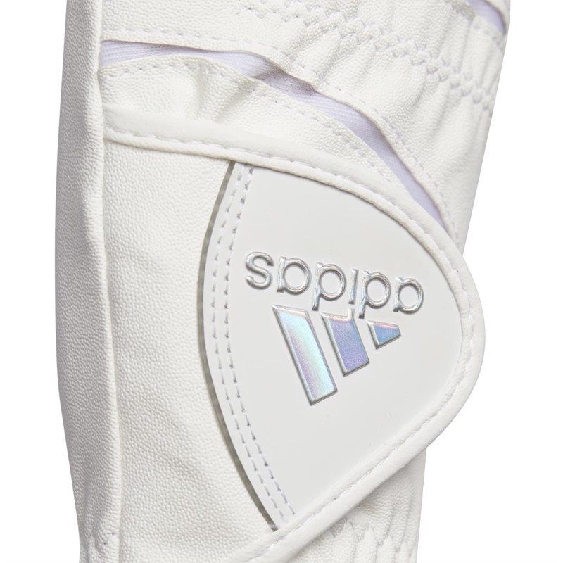 adidas Womens Light And Comfort Left Golf Glove White/White