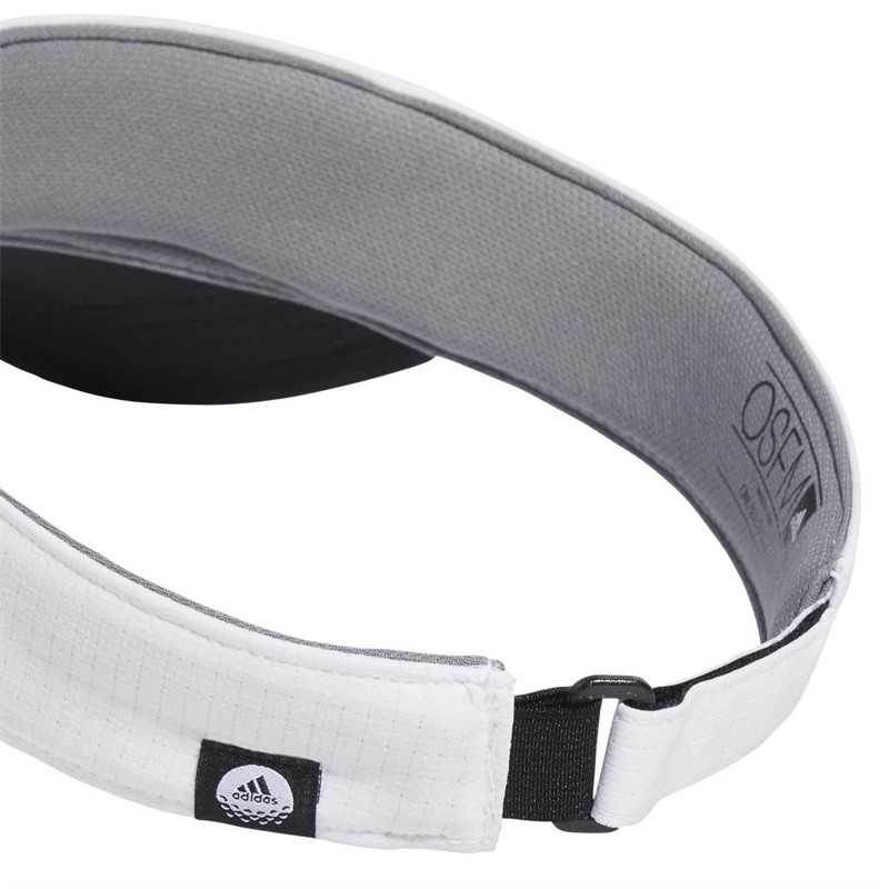 adidas Mens Golf Tour Visor White