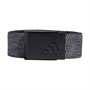 adidas Mens Heather Stretch Reversible Golf Belt Black