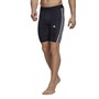 adidas Mens Techfit 3-Stripes Training Short Tights Legend Ink