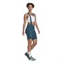adidas Womens The Parley Padded Cycling Bib Shorts Utility Green