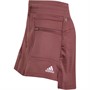 adidas Womens Warp Knit Golf Skirt Quick Crimson