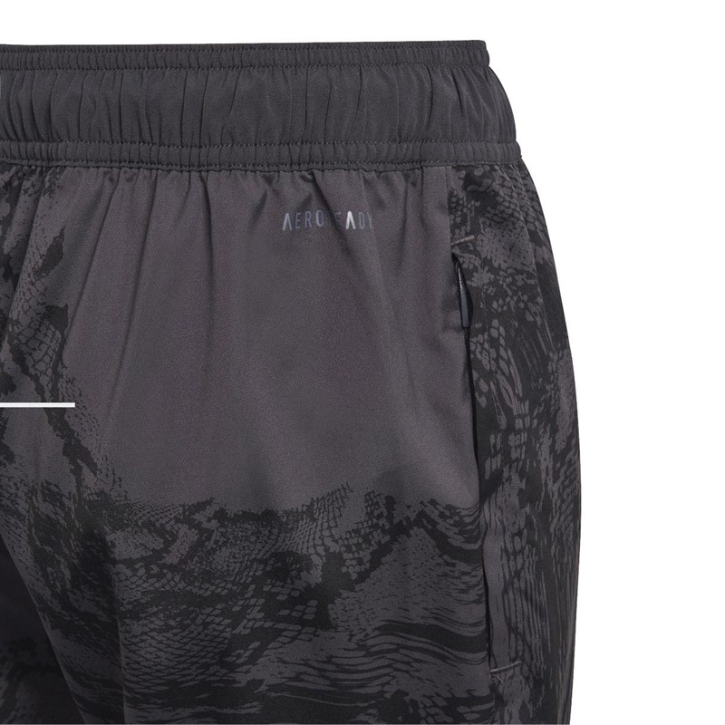adidas Boys Pogba Tapered Sweat Pants Carbon/Black/White