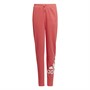 adidas Girls Essentials French Terry Joggers Semi Turbo/White