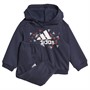 adidas Infant Boys Badge Of Sport Graphic Tracksuit Legend Ink