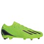 adidas Mens X Speedportal.3 FG Firm Ground Football Boots Solar Green/Core Black/Solar Yellow