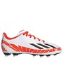 adidas Kids X Speedportal Messi.4 FXG Firm Ground Football Boots Footwear White/Core Black/Solar Red