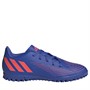 adidas Kids Predator Edge.4 TF Astro Football Boots Hi-Res Blue/Turbo/Hi-Res Blue