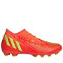 adidas Mens Predator Edge.3 MG Multi Ground Football Boots Solar Red/Team Solar Green/Core Black