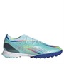 adidas Mens X Speedportal.1 TF Astro Football Boots Clear Aqua/Solar Red/Power Blue