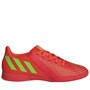 adidas Kids Predator Edge.4 IN Sala Indoor Football Boots Solar Red/Solar Green/Core Black
