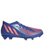 adidas Kids Predator Edge.1 FG Firm Ground Football Boots Hi-Res Blue/Turbo/Hi-Res Blue
