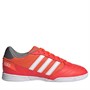 adidas Kids Super Sala In Indoor Football Boots Solar Red/Footwear White/Iron Metallic