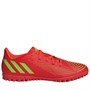 adidas Mens Predator Edge.4 TF Astro Football Boots Solar Red/Solar Green/Core Black