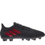 adidas Mens Deportivo FXG Firm Ground Football Boots Core Black/Active Red/Footwear White