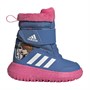 adidas Infant Girls X Disney Winterplay Frozen Boots Focus Blue/Footwear White/Pulse Magenta