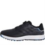 adidas Mens S2G Boa Waterproof Spikeless Golf Shoes Core Black/Core Black/Grey Six