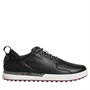 adidas Mens Flopshot Waterproof Spikeless Golf Shoes Core Black/Grey Six/Legend Burgundy