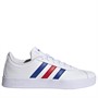 adidas Junior Boys VL Court 2.0 Shoes Footwear White/Royal Blue/Vivid Red
