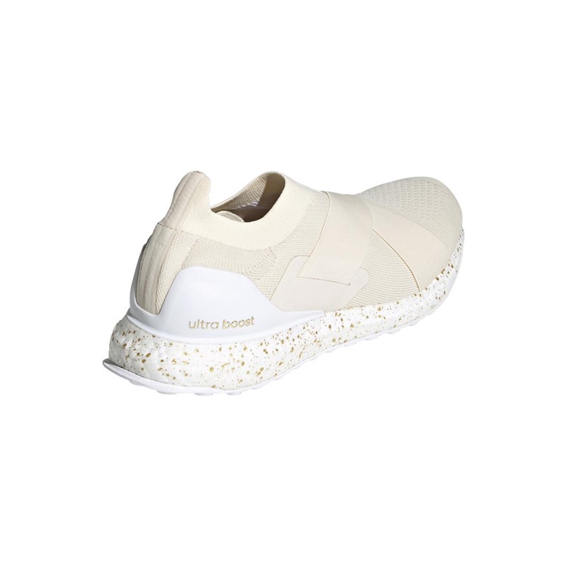 adidas Womens Ultraboost 5.0 DNA Slip-Ons Trainers Wonder White/Gold Metallic/Footwear White