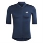 adidas Mens The Short Sleeve Cycling Jersey Crew Navy/White