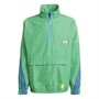 adidas Boys X Classic Lego® Half Zip Windbreaker Core Green/Bright Blue