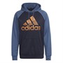 adidas Mens Aeroready Game And Go Big Logo Hoodie Legend Ink/Wonder Steel