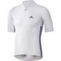 adidas Mens The Short Sleeve Cycling Jersey White/Sentfl