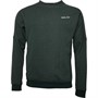 adidas Mens Golf Go To Crew Sweatshirt Shadow Green Melange