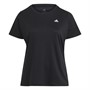 adidas Womens Aeroready Designed 2 Move Top (plus Size) Black/White