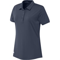 adidas Womens Ultimate365 Primegreen Solid Golf Polo Crenav
