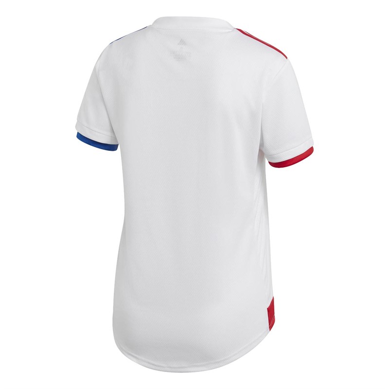 Buy adidas Womens OL Olympique Lyonnais Home Jersey White