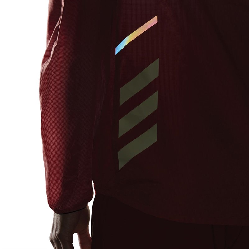 adidas Mens Terrex Agravic Windweave Trail Running Windbreaker Altered Amber