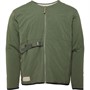 adidas Mens Golf Adicross Reversible Sherpa Jacket Core White/Natural Green