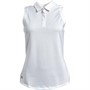 adidas Womens Aeroready Sleeveless Golf Polo White