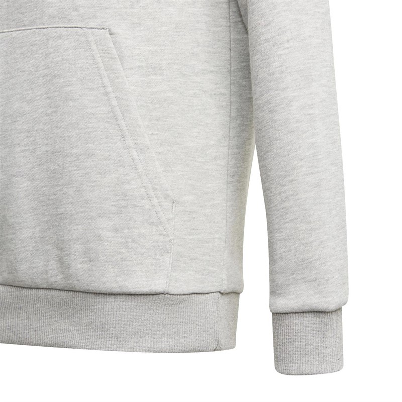 adidas Boys Essentials Hoodie Mgreyh/Black