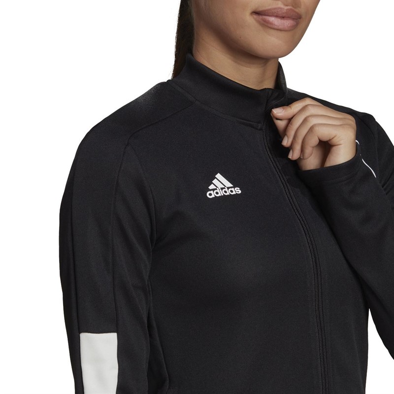 adidas Womens Tiro Essentials Track Top Black