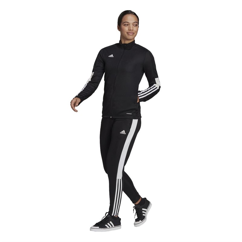 adidas Womens Tiro Essentials Track Top Black