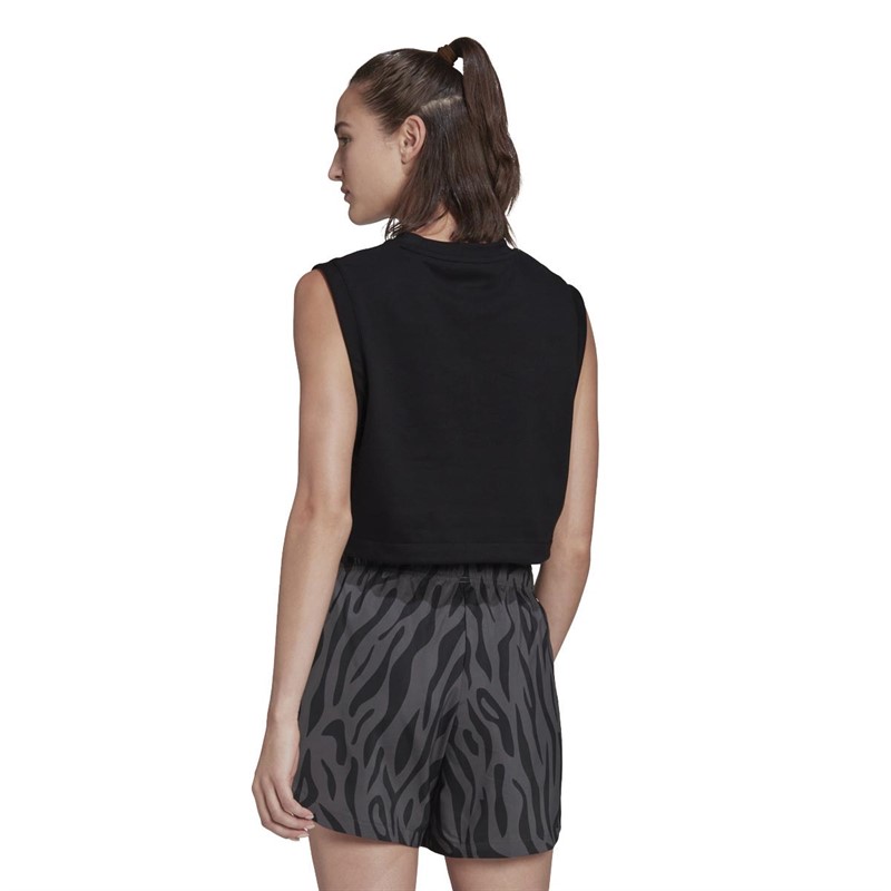 adidas Womens Designed To Move Studio Sport Tank Top Black