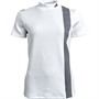 adidas Womens Aeroready 3-Bar Mock Neck Golf Top White